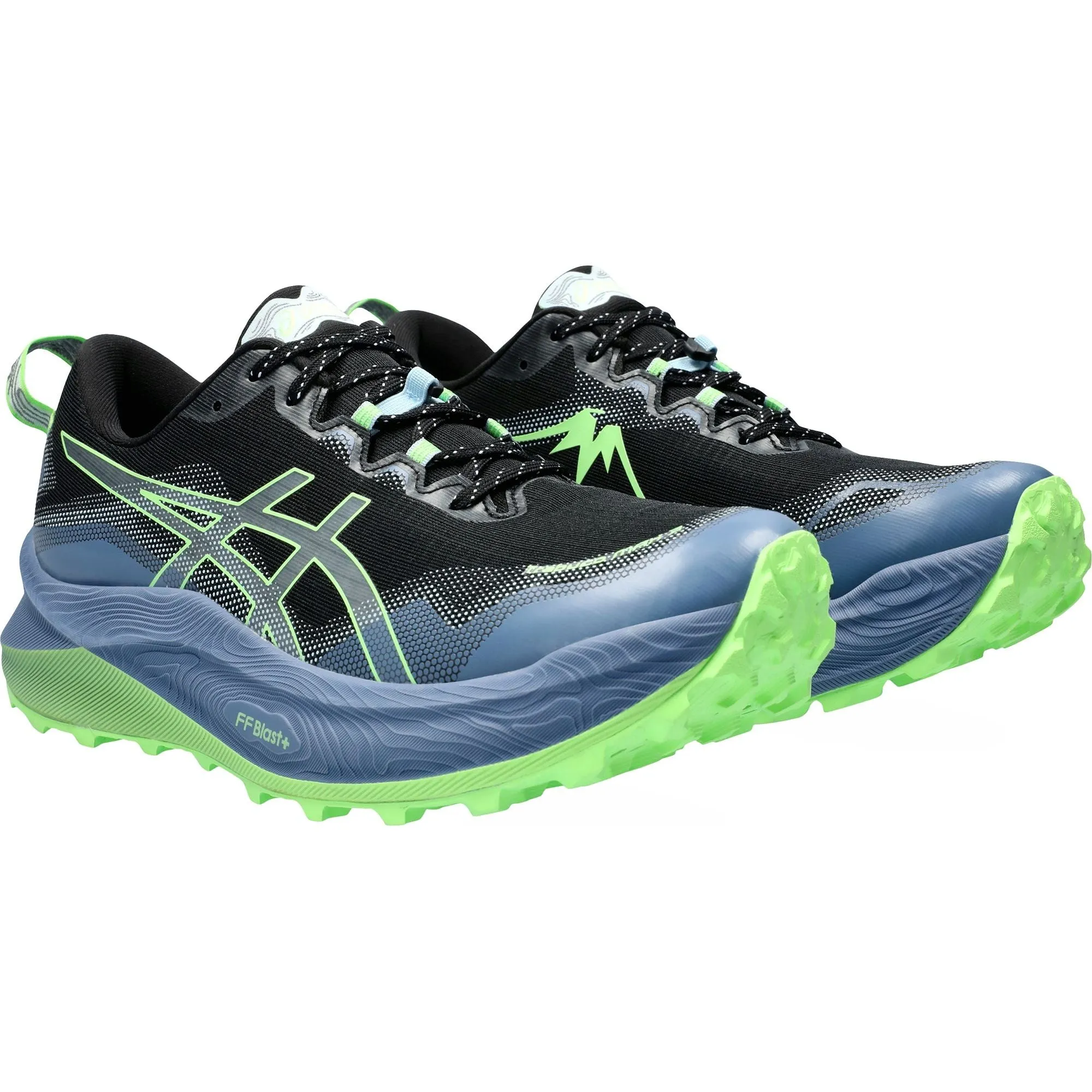 Asics Trabuco Max 3 Mens Trail Running Shoes - Black