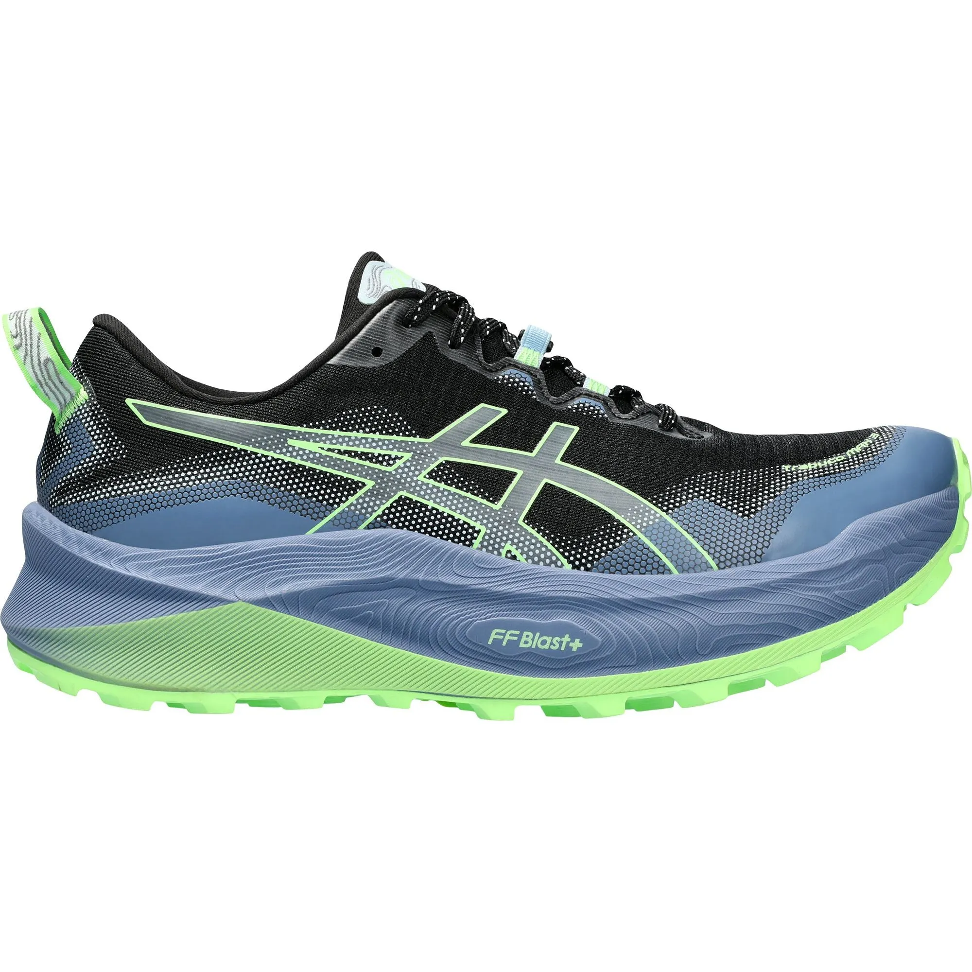 Asics Trabuco Max 3 Mens Trail Running Shoes - Black