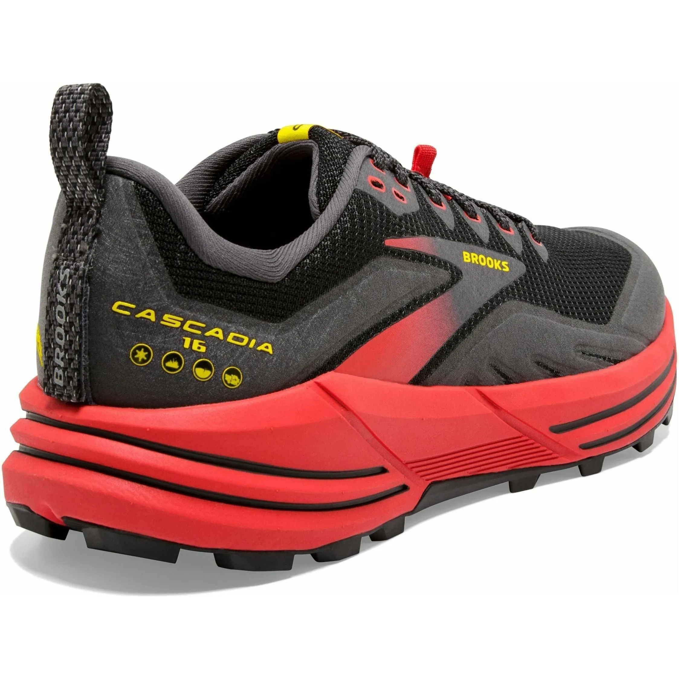 Brooks Cascadia 16 Mens Trail Running Shoes - Black