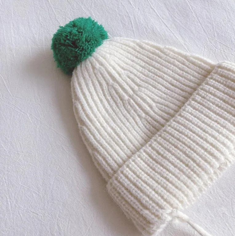 Kids Winter Hat - Toddler Knitted Pom Beanie Hat - Pom Pom Baby Girls Boys Beanies YZJ0232