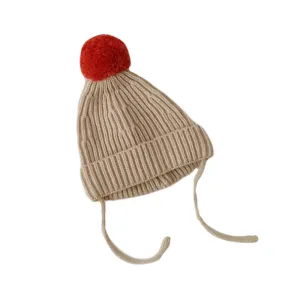 Kids Winter Hat - Toddler Knitted Pom Beanie Hat - Pom Pom Baby Girls Boys Beanies YZJ0232