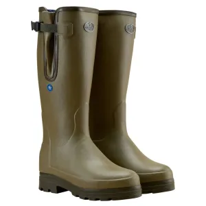 Le Chameau Vierzonord PLUS Neoprene Mens Wellington Boots - Iconic Green