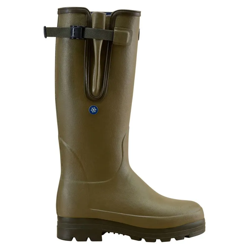 Le Chameau Vierzonord PLUS Neoprene Mens Wellington Boots - Iconic Green