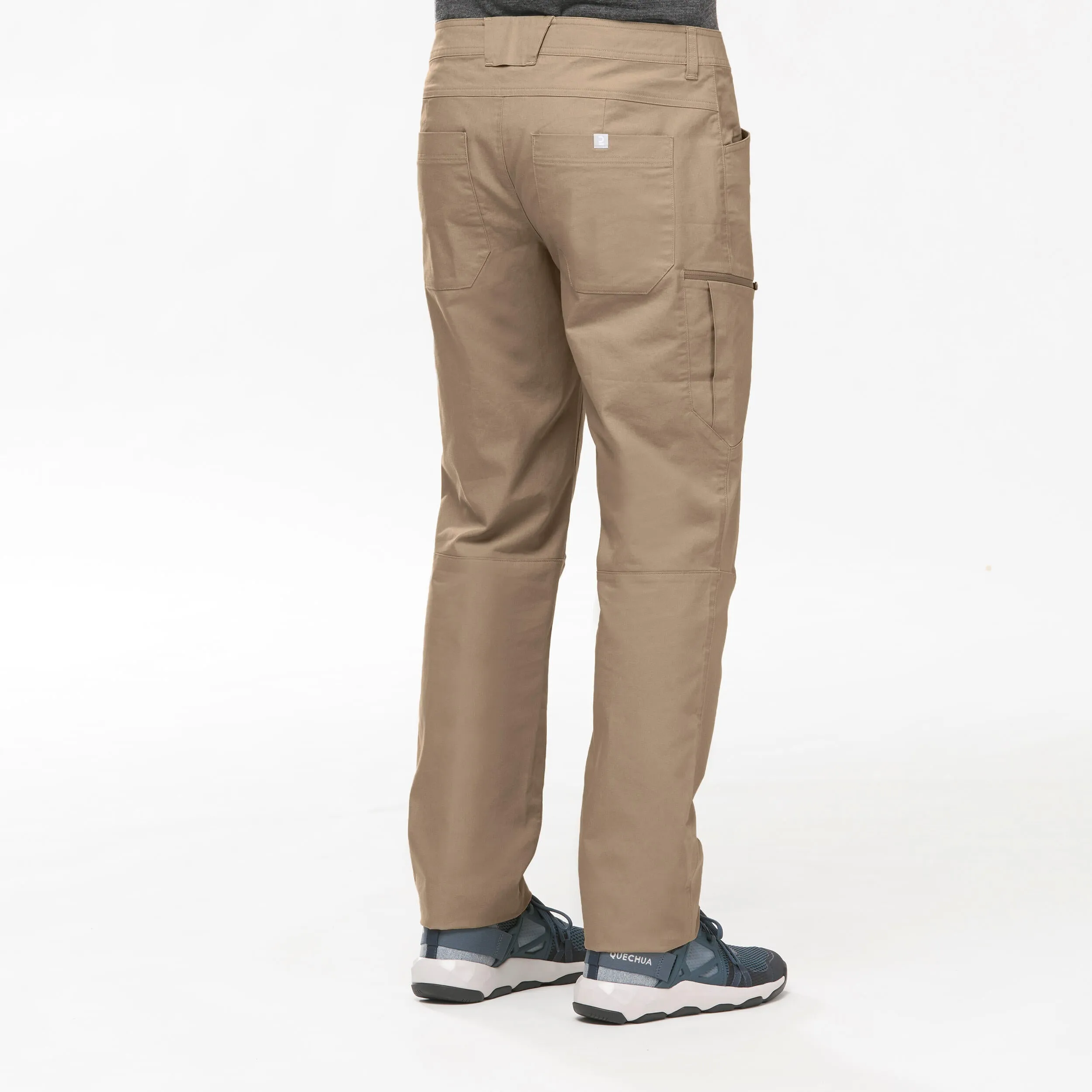 Men's hiking trousers Quechua NH500 Regular, beige