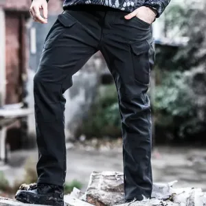 Men's Soft Shell Waterproof Hiking Winter Tactical Pants