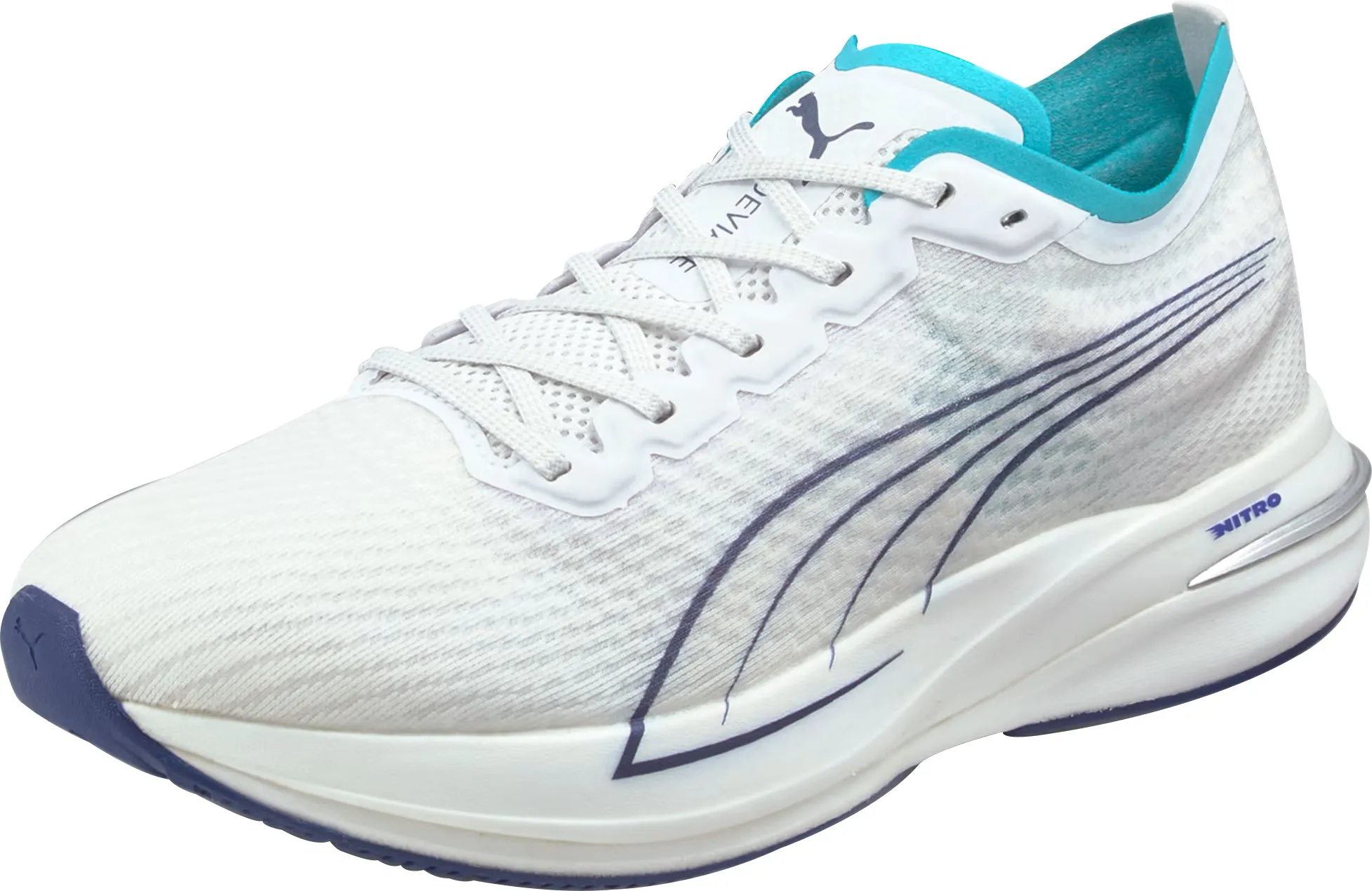 Puma Deviate Nitro Mens Running Shoes - White