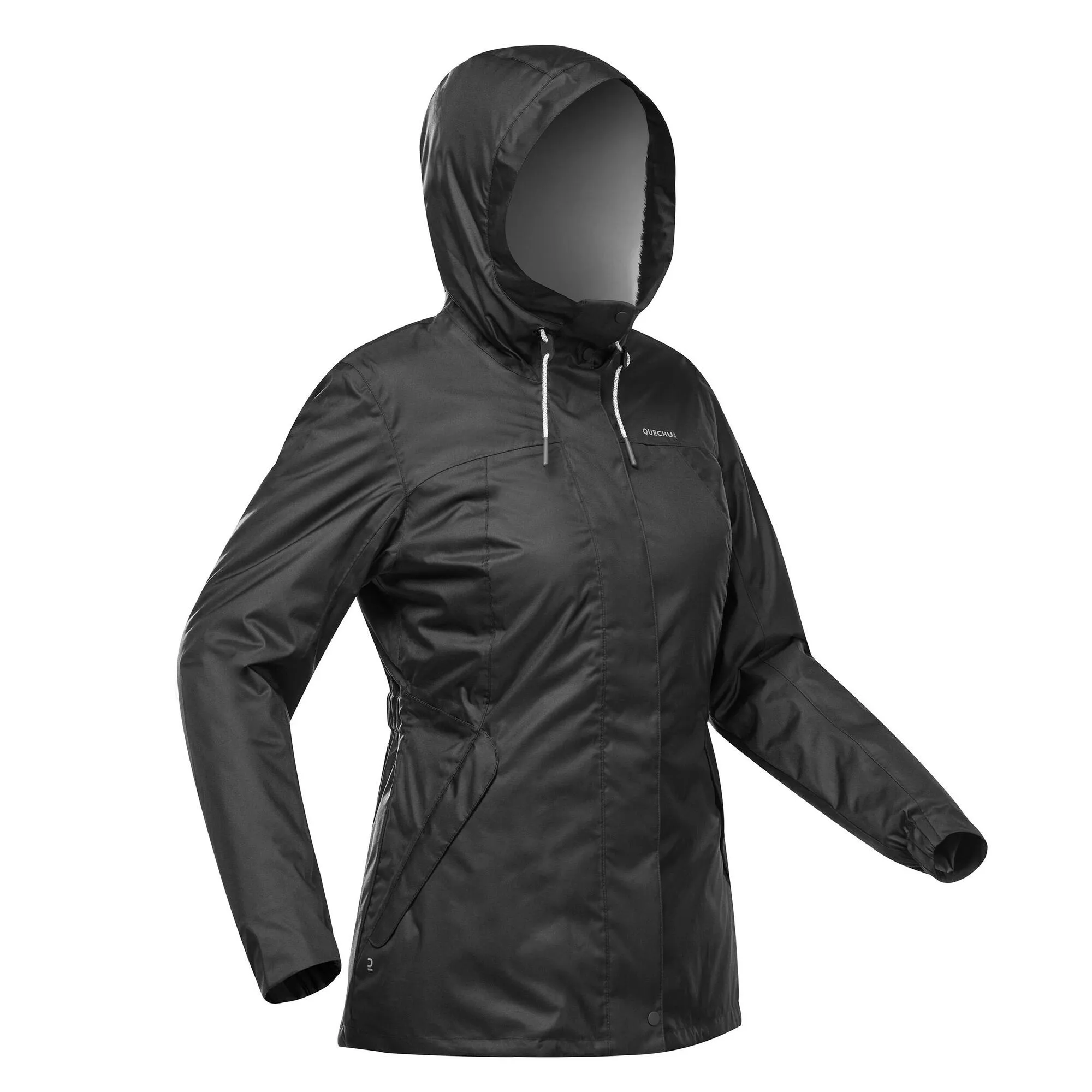 Women's hiking waterproof winter jacket - SH500 14°F