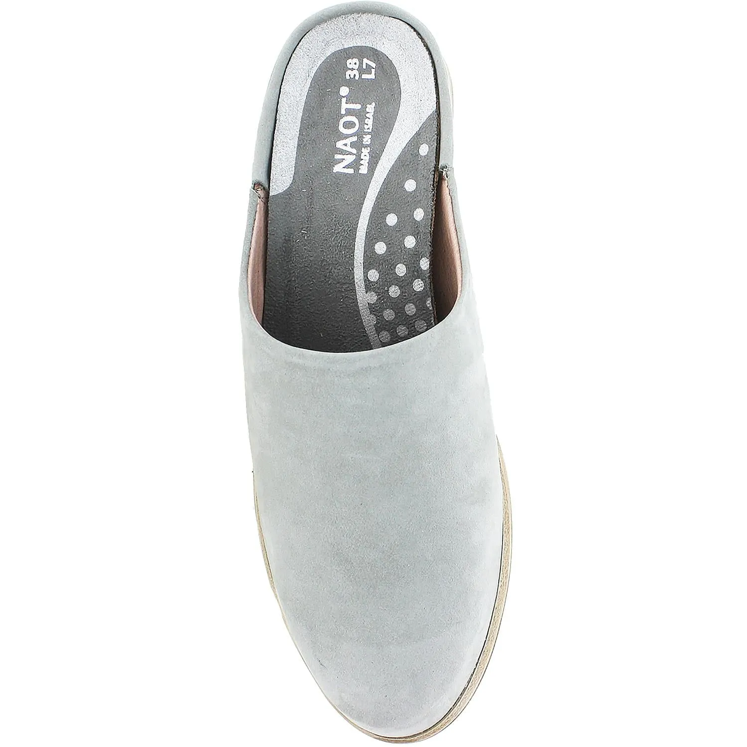 Women's Naot Lodos Light Grey Nubuck